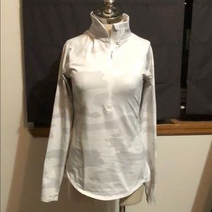 White Camo Under Armor Pullover